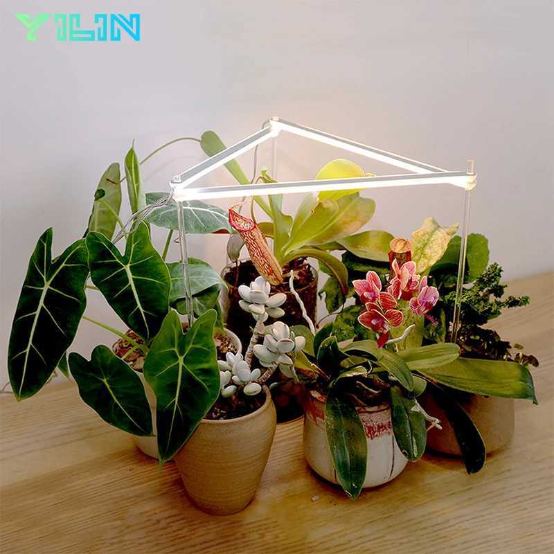 LED Light Beam Desktop Plant Grow Light Bar 25.6cm/10inch Full Spectrum Growing Line Lamp With Timer For Indoor Plants GrowthXJ250526