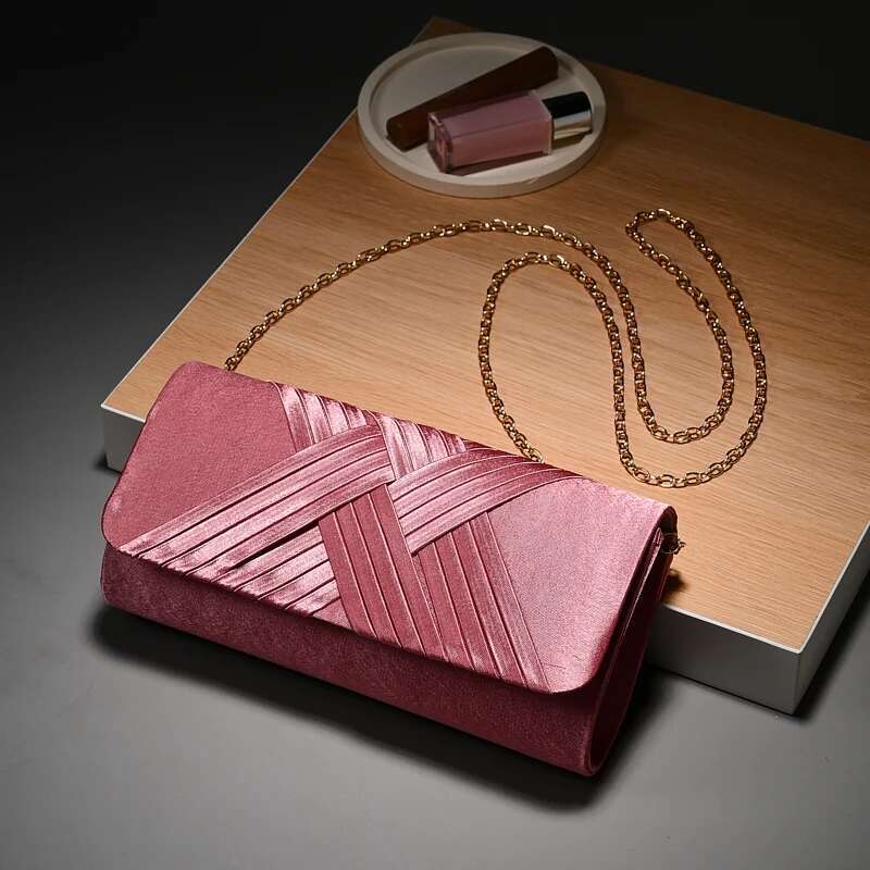 Stripes Designer One-Shoulder Envelope Evening Clutch Bags Hardware Shoulder Women Wedding Party Gift Bag