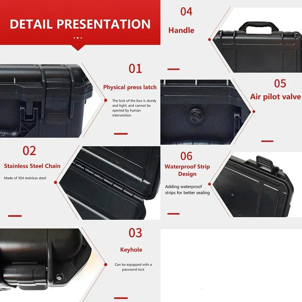 15 Slot Plastic Watch Case Portable Waterproof Watch Case Is Used To Store Watches Tool Box Watch Storage Box Hard Case 250520