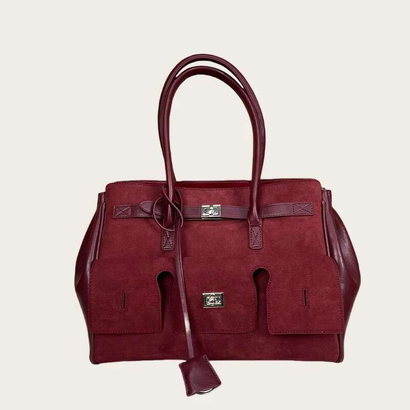 Fashionable And Minimalist Handbag, Women's Large Capacity Shoulder Bag