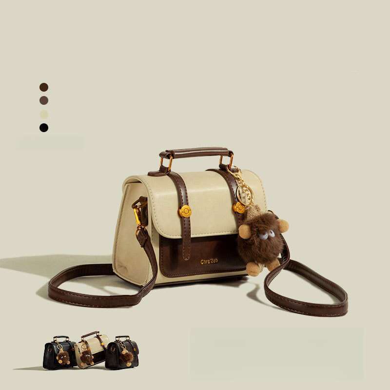 Fashion Handheld Small Square For Women Korean Style Ins Trend High-End Shoulder Bag 2025 Spring Summer Niche Casual