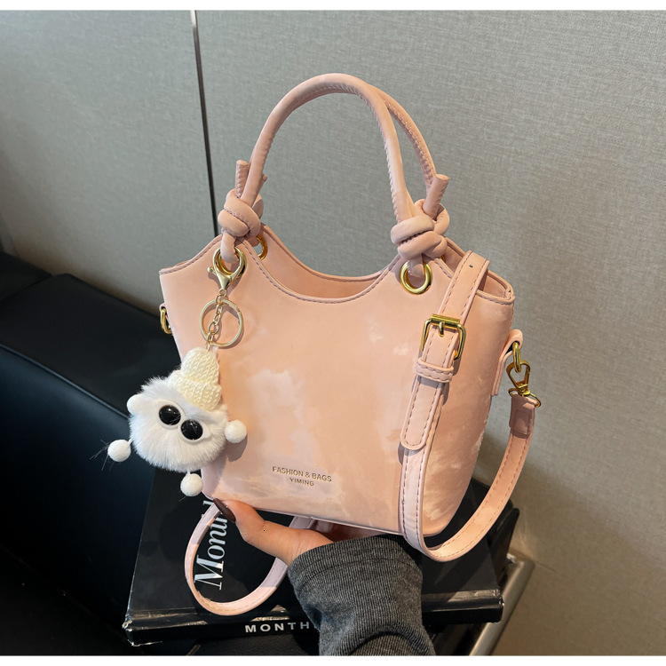 New Niche Design Handbag Women, High-End Versatile Fashion Bucket Bag, Commuter Shoulder Crossbody Bag for Ladies