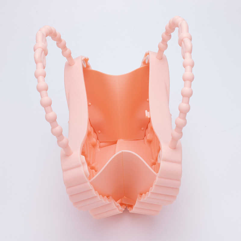 Pvc Butterfly Jelly Bag Fashion and Versatile Banquet Bag Anti Dirty and Easy to Wash Summer Womens Handbag