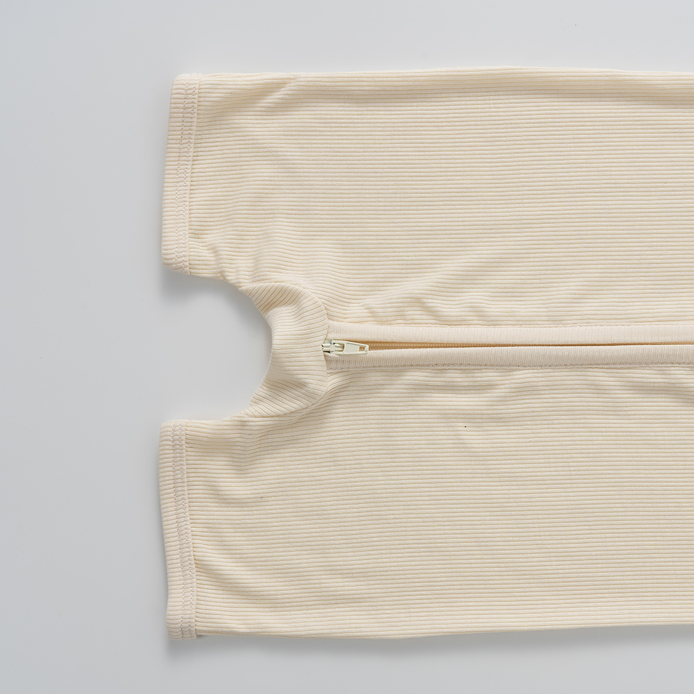 Wholesale Customized Double Zipper Folding Newborn Baby Bodysuit Pants Baby Girl Clothes Toddler Pajamas Sleepwear Printed Bamboo Baby Clothes