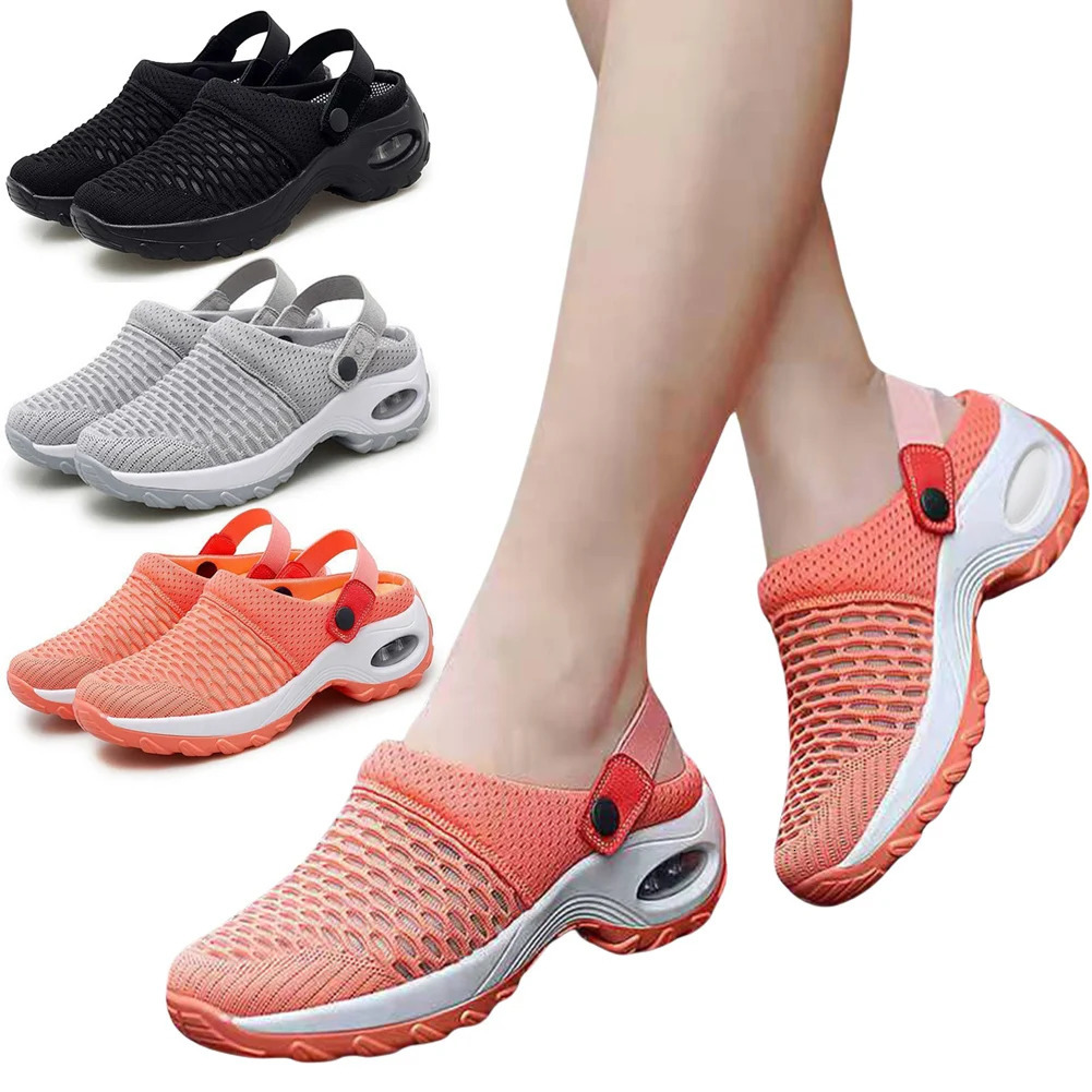 Mesh Orthopedic Clogs Arch Support Garden Shoes Breathable Outdoor Slippers for Women 250526