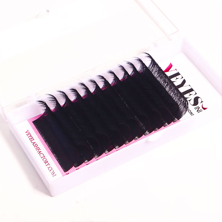 VEYES INC Classic Volume Lash Extensions 0.03-0.20 J/B/L/C/CC/D/DD Curl 5-25mm Mixed & Single Length Tray, Premium Silk Eyelashes, Professional Suppli