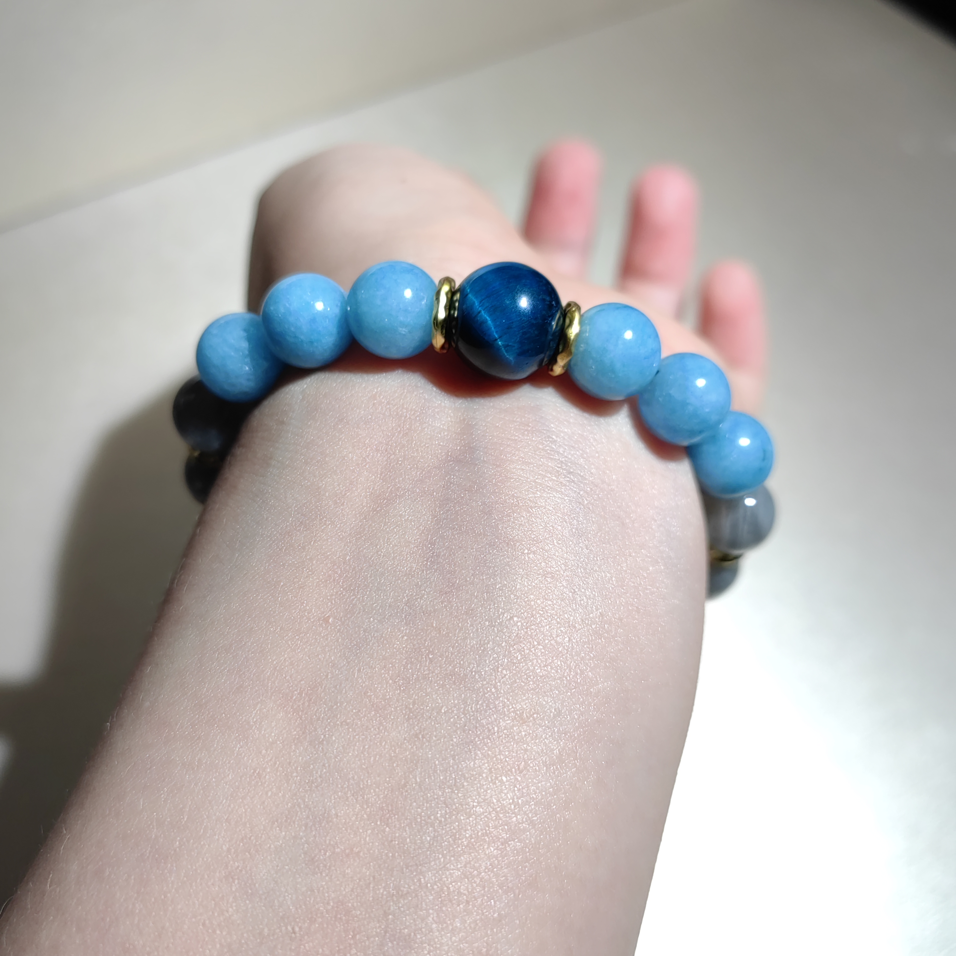 Elegant Healer's Talisman Necklace - Genuine Pentacle Design & Soothing Pink Stones