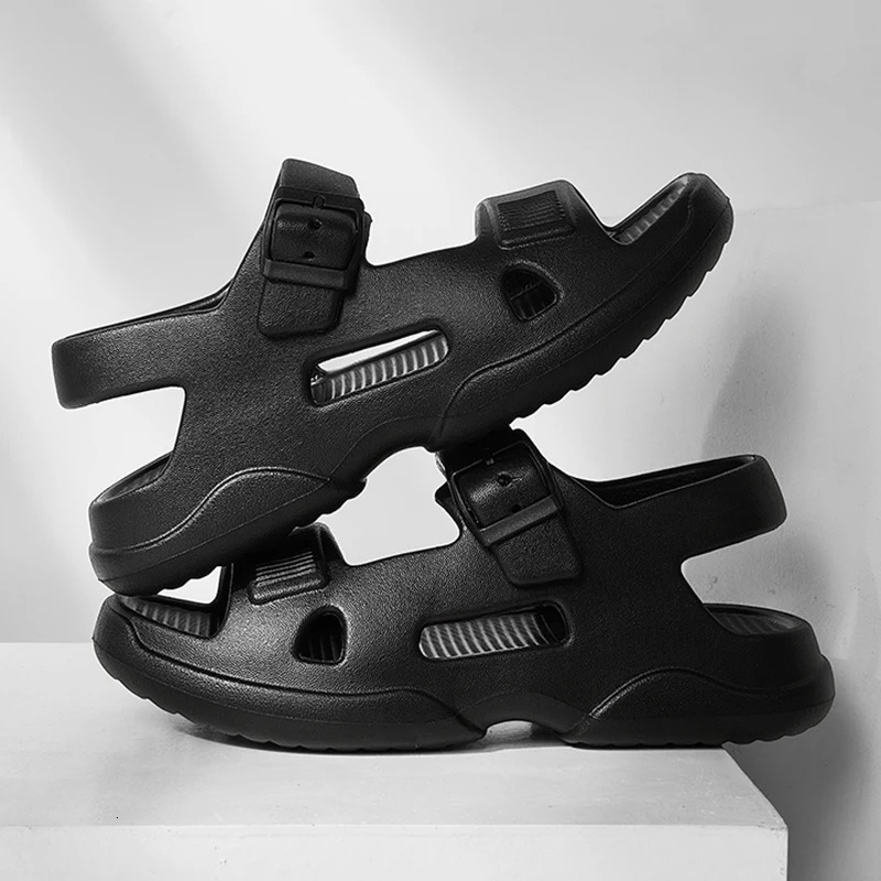 Ankle Buckle Eva Sandals Women Comfortable Soft Sole Sports Woman Lightweight Non Slip Beach Sandle Female 250526BJ - view 6