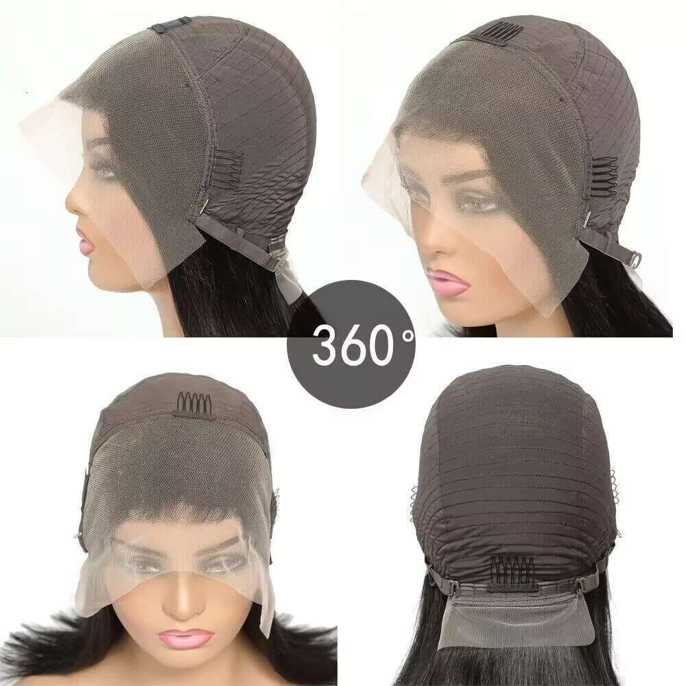 Curly 100% Human Hair 13x4 Lace Frontal Short Bob Wig Pixie Cut Wigs for Black Women