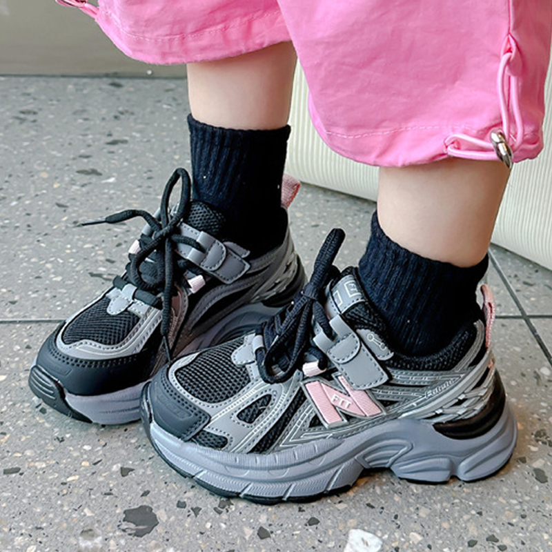 New Kids Shoes Boy Girl Casual Shoe Children Sneaker Soft Bottom Breathable Boys Girls Kids Sports Student Running Sports Shoe Sizes US9C-US4Y 000772