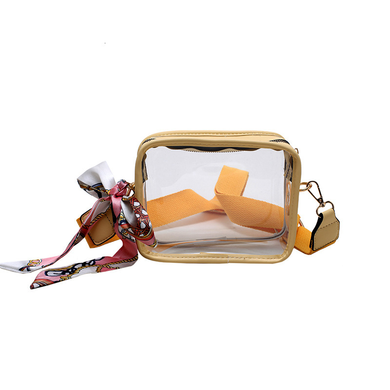 2025 New Transparent Jelly Personality Ins Trendy Cool Phone Casual Stylish Crossbody Bag