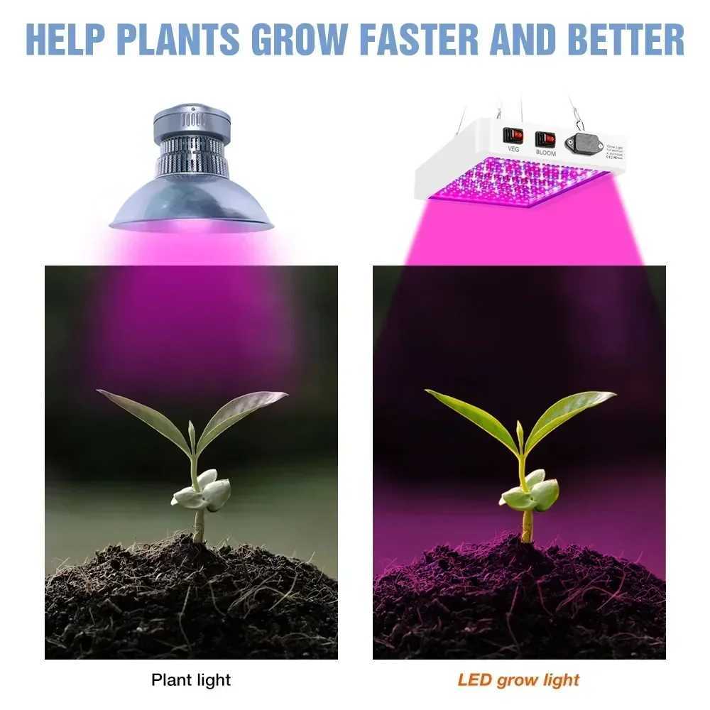 Newest 4000/5000W Full Spectrum LED Growing Light IP65 Plant Bulbs Hydroponic Lamp Greenhouse Lamps Flower Growth Lighting BoxXJ250526