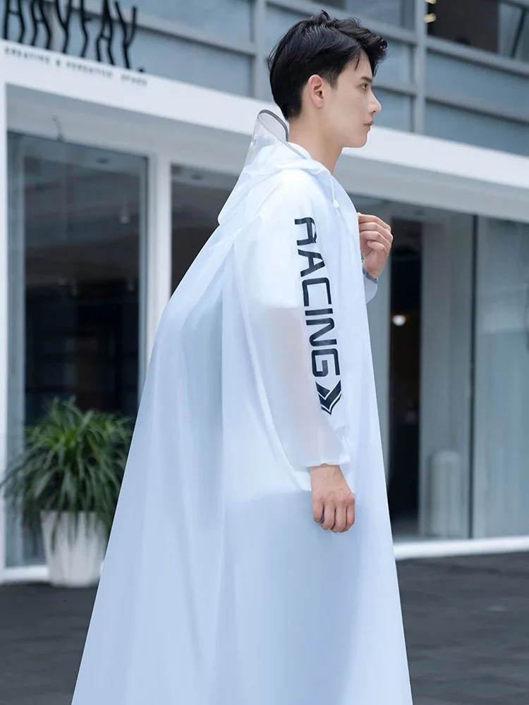 Raincoat Mens Full Body Rainstorm Proof Long Raincoat Exclusive One-Piece Poncho For Adult Students 250520