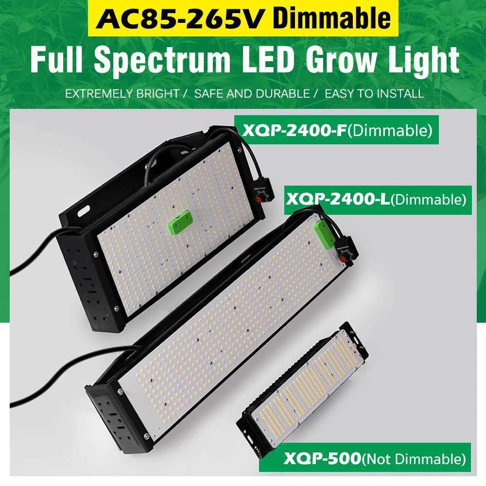 LED Intelligent Plant Lamp 50W 240W Full Spectrum Light with Hook Dimming Switch Vegetable Flowers Growing LightXJ250526