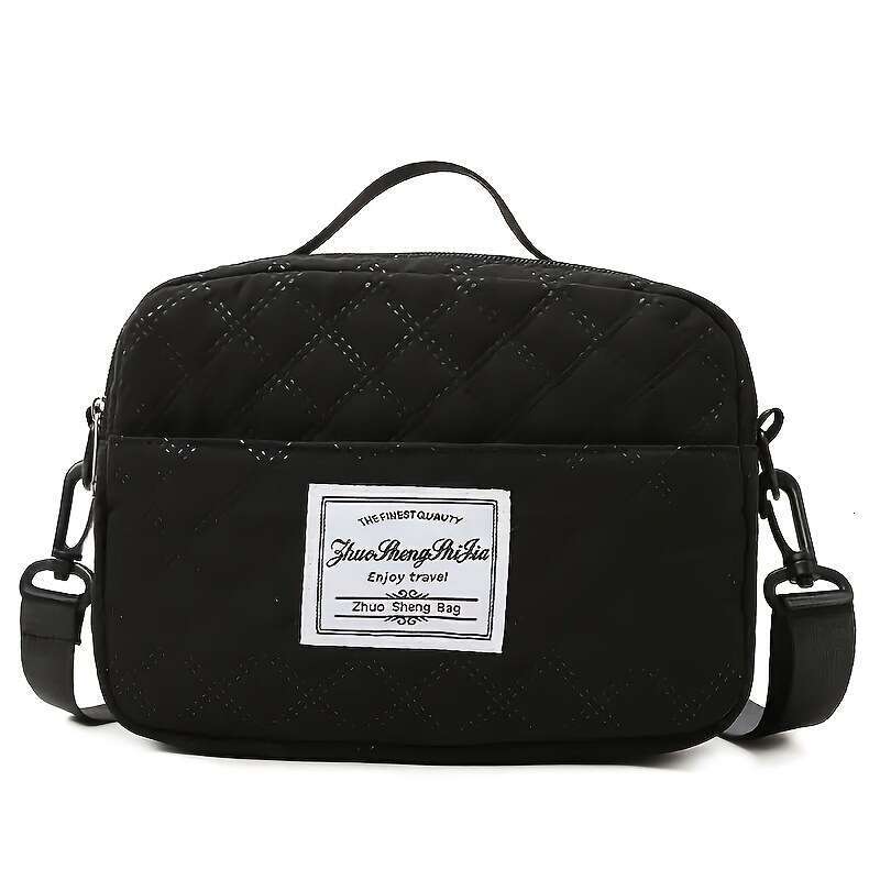 Business Trip Travel Outdoor with Independent Shoe Compartment, Mother-Daughter Diamond Pattern, Dry-Wet Separation Sports Handbag, Yoga Fitness Bag