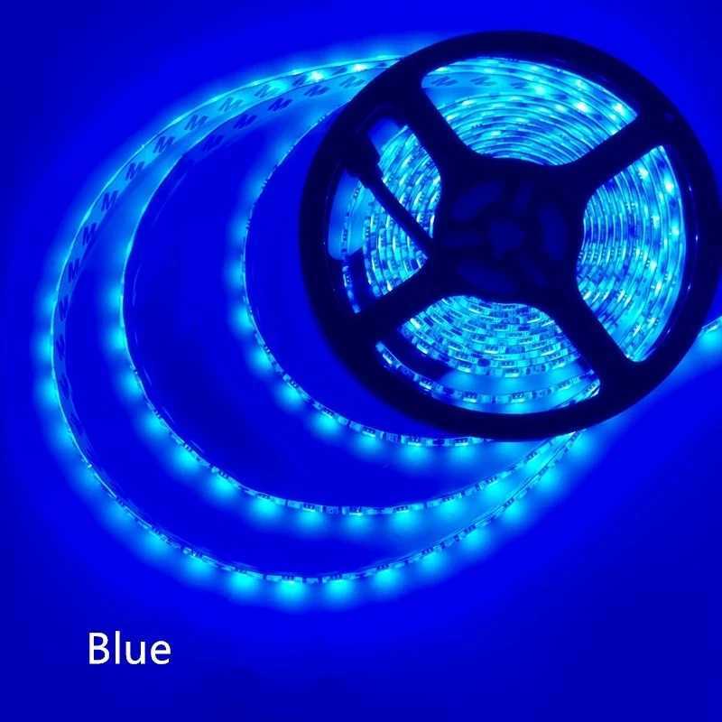 5M 2835 RGB LED Strip Light 300 LEDs DC 12V Red Green Blue Warm White Cool White Flexible SMD 2835 LED Diode Ribbon Tape Lamp W250526