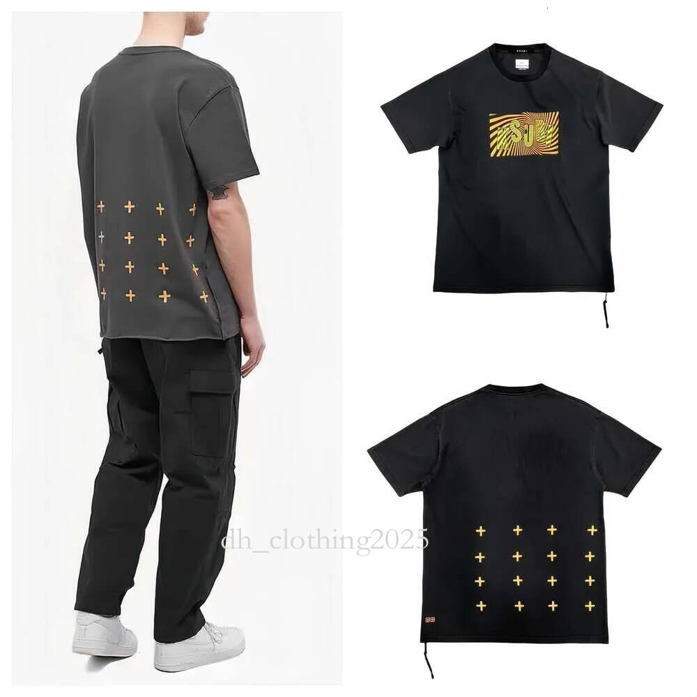 Ksubi Shirt New Designer T Shirt Men's Tops Ksubi Short Sleeve Round Neck Men's High Quality Designer Hoodie Ksubi Jeans Breathable And Comfortable 712