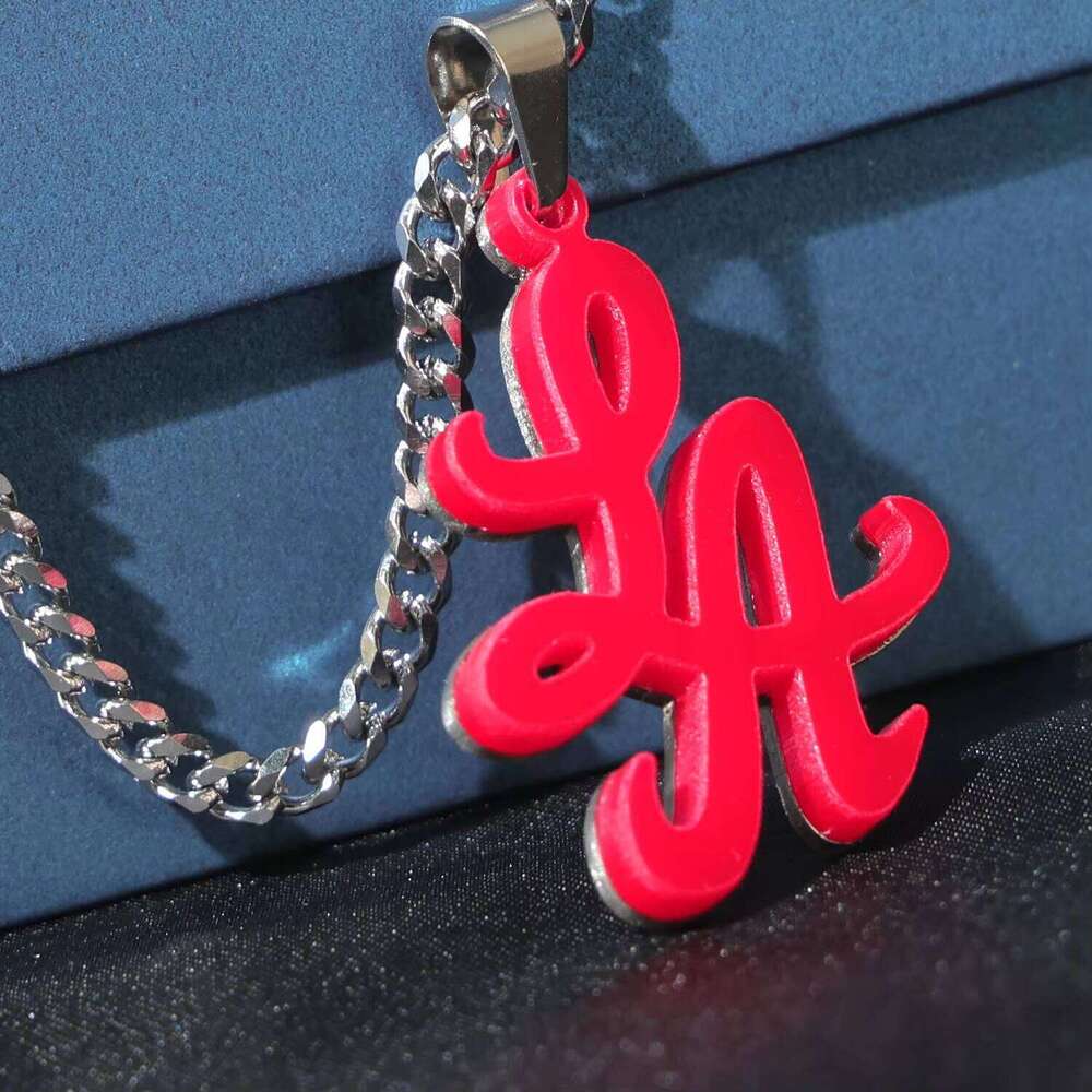 Custom Stainless Steel Name Necklace Personalized Cuban Chain Hip Hop Charm Jewelry for Men Women Gift