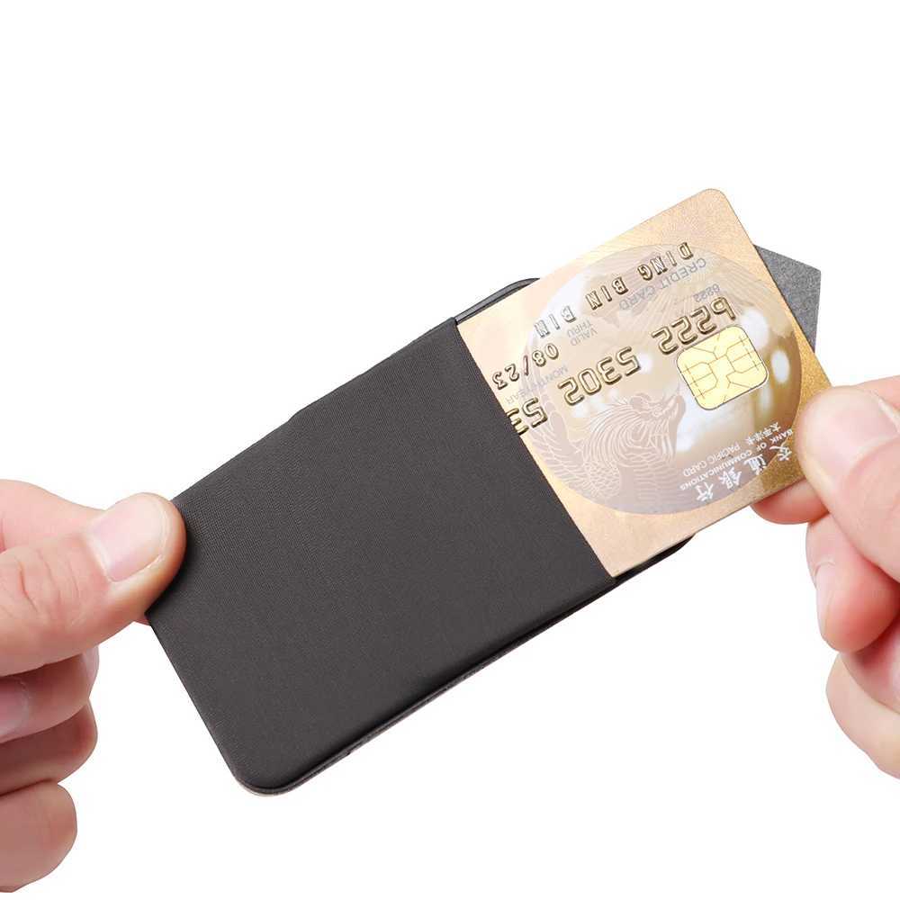 New Cellphone Card Holder Stick-on Wallet Phone Wallet Case Elastic Adhesive Wallet Universal Cellphone Wallet Phone Pocket Z250527