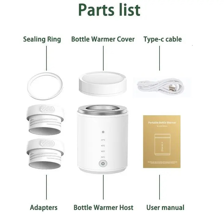 XIMYRA N1 Baby Bottle Warmer AllInOne USB Rechargeable Heater Portable Milk with Sterilizer 250527