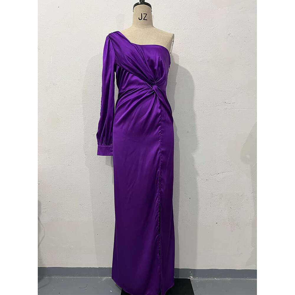 2025 Spring Fashion Evening Elegant Socialite Waist-Cinching Slim Fit Long Dress for Women
