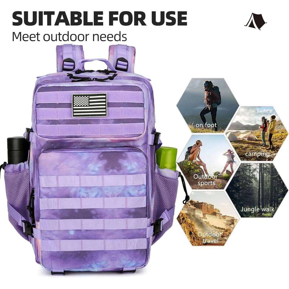Tactical P Bag L Hiking Assault Backpack Outdoor Days Travel Waterproof Climbing Rucksack Camping Hunting Mochila