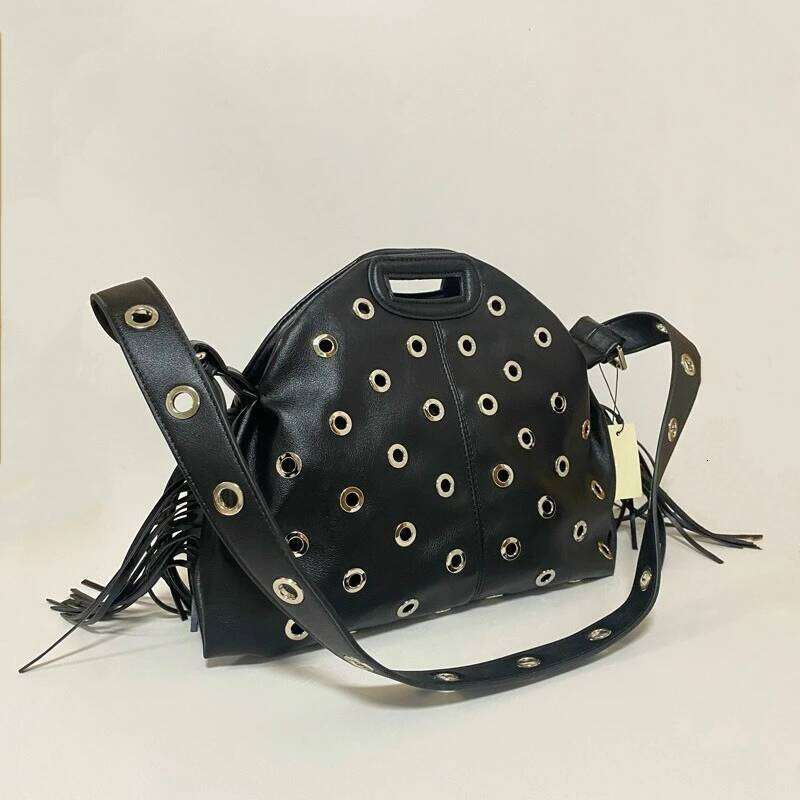 New Fashion Women Handbag Large-capacity Black PU Retro Single-shoulder Luxurious Design Casual Ladies Crossbody Bag