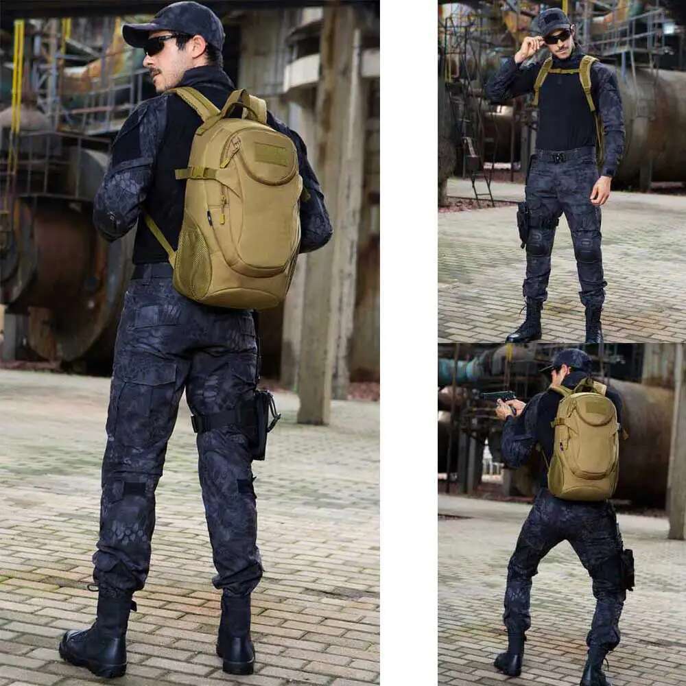 High Quality D Nylon Waterproof Molle Camouflage L Backpack Rucksack