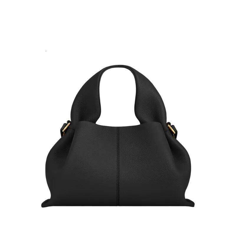 Cloud Bag New Color Number Nine Litchi grain cowhide dumpling handbag crossbody female