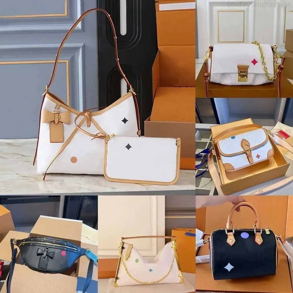 Fashion Bags new designer bags takashi murakami shoulder leather handbag canvas women colorful fashion composite lady beach clutch tote woman bag purse 22