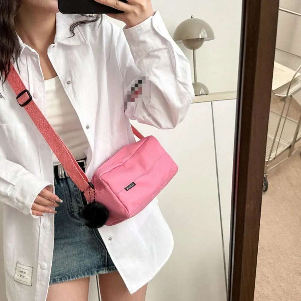 New Autumn Winter Korean Version Large Capacity Crossbody Casual Versatile Fashion Lightweight Oxford Bag
