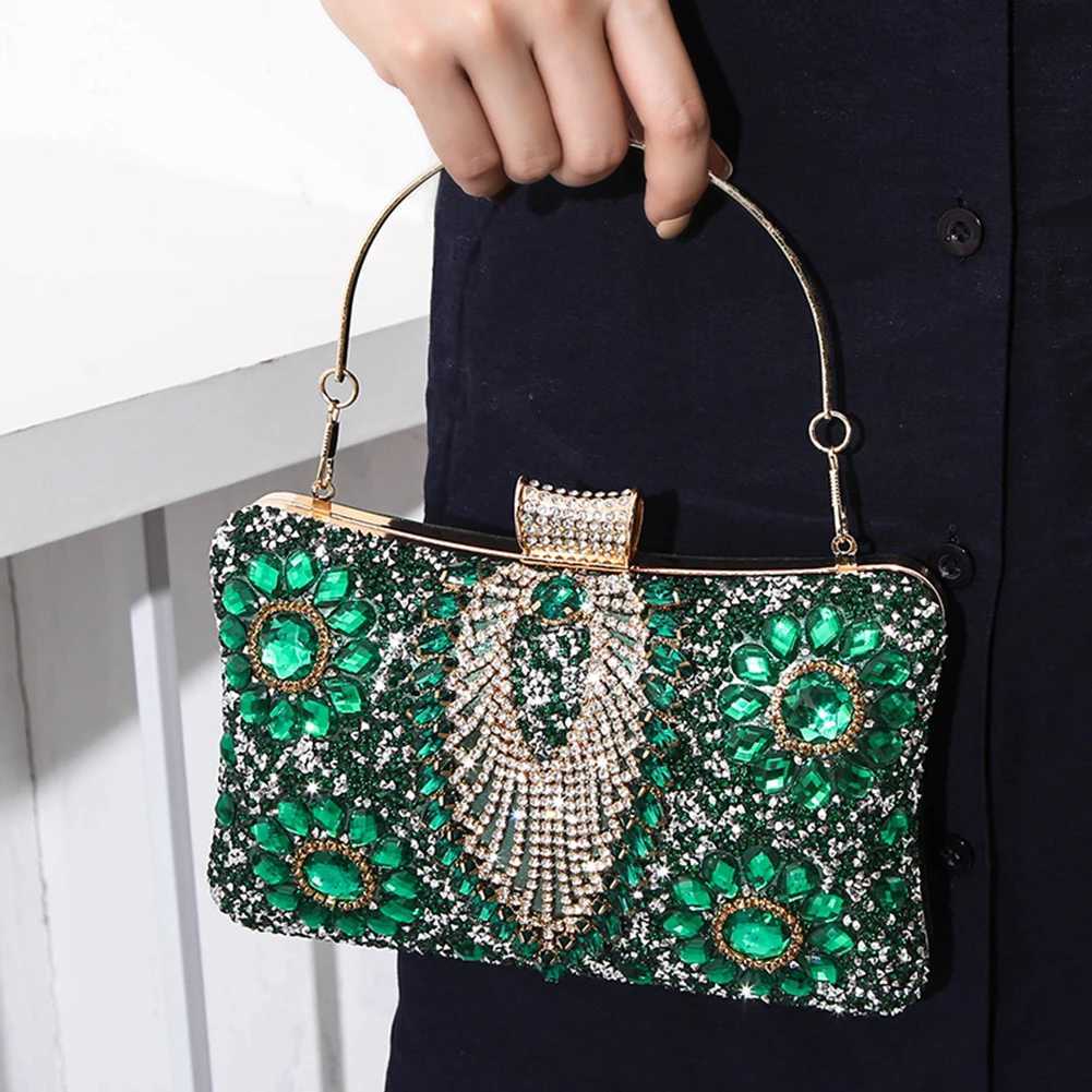 Women Diamond Shoulder Bag Rhinestones Wedding Party Clutch Glitter Evening Bags for Parties Wedding Clubs W250527