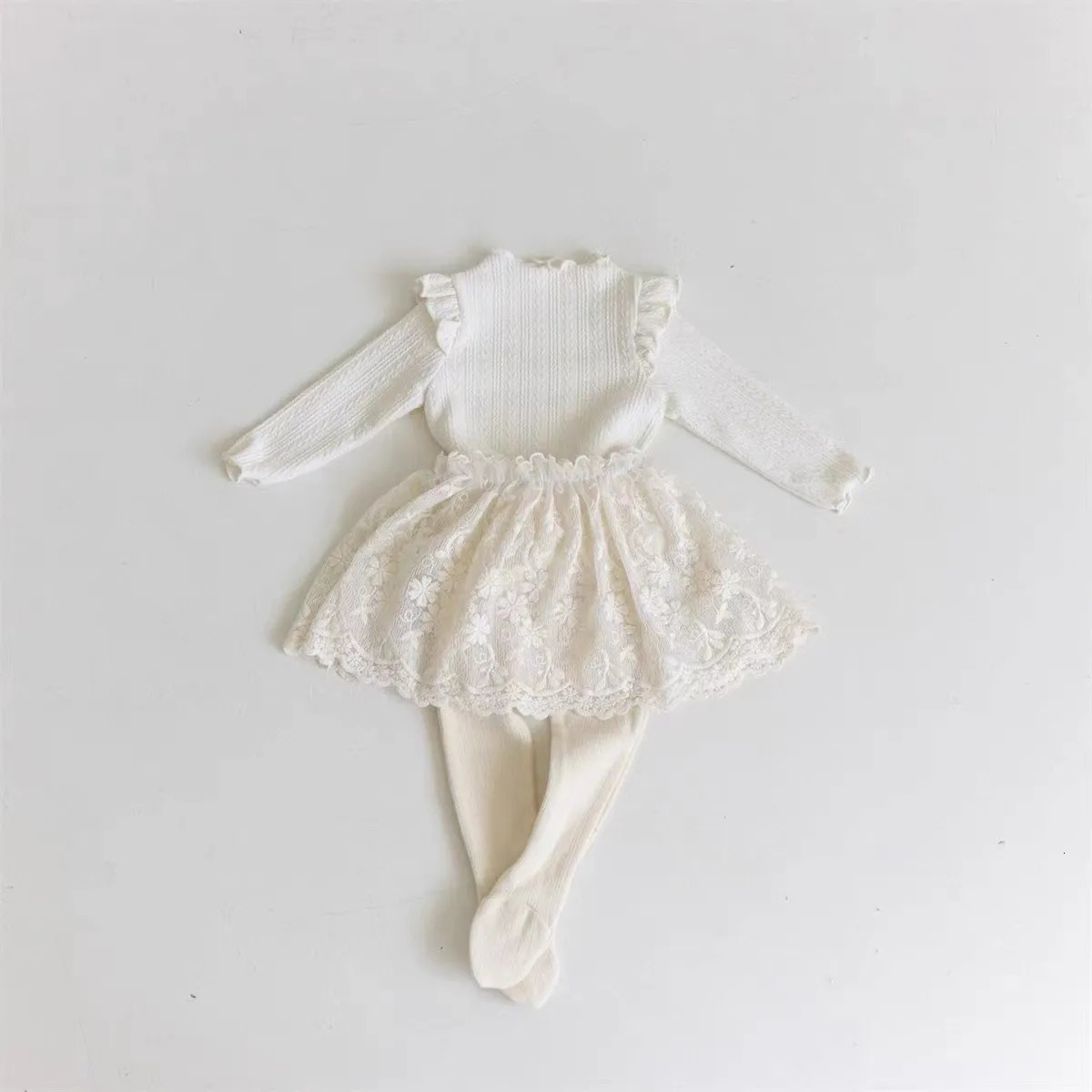 Summer Baby Girl Skirt Cotton Lace Embroidered Toddler Princess Sweet Girls Infant All Match Tutu 250527