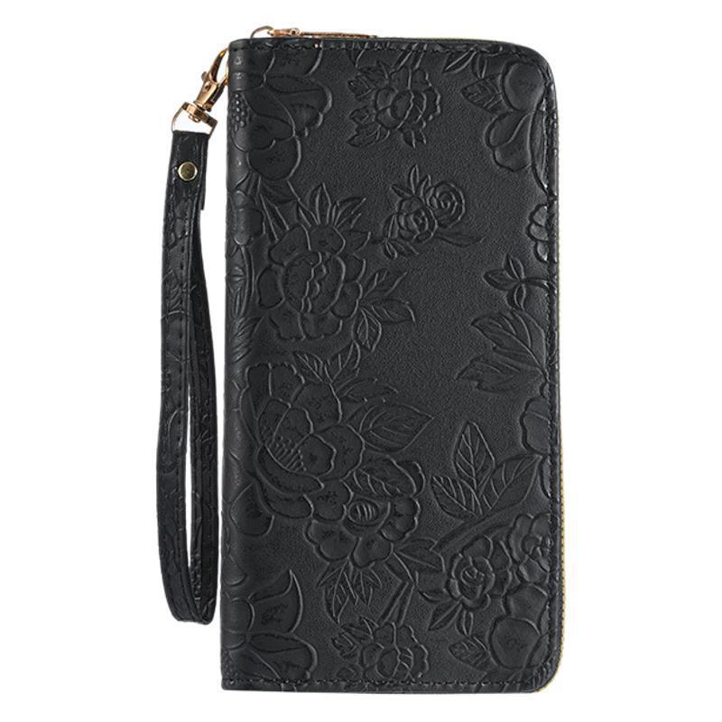 Women s long wallet Korean fashion handbag coin fashion wallet zipper multifunctional fashion women s phone bag designer men s wallet