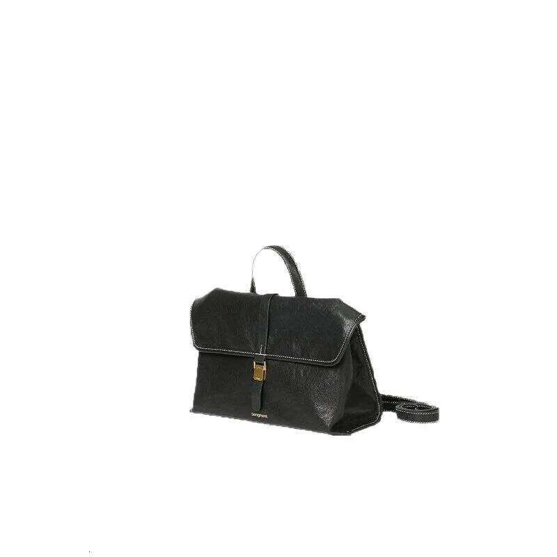 New series of casual denim canvas fashionable bag, single shoulder crossbody small square bag