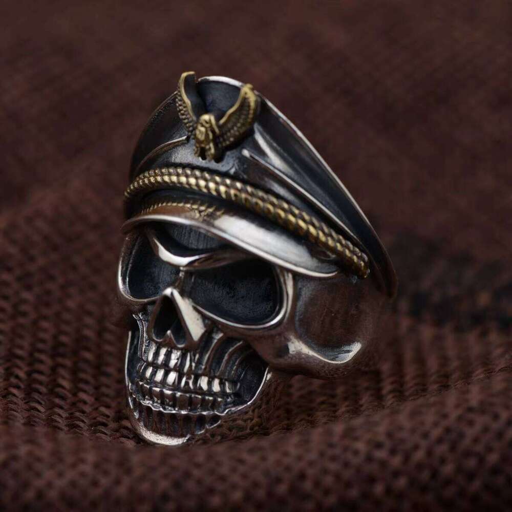 Jewelry Wholesale China Sier Finger Ring Mens Skull Rings