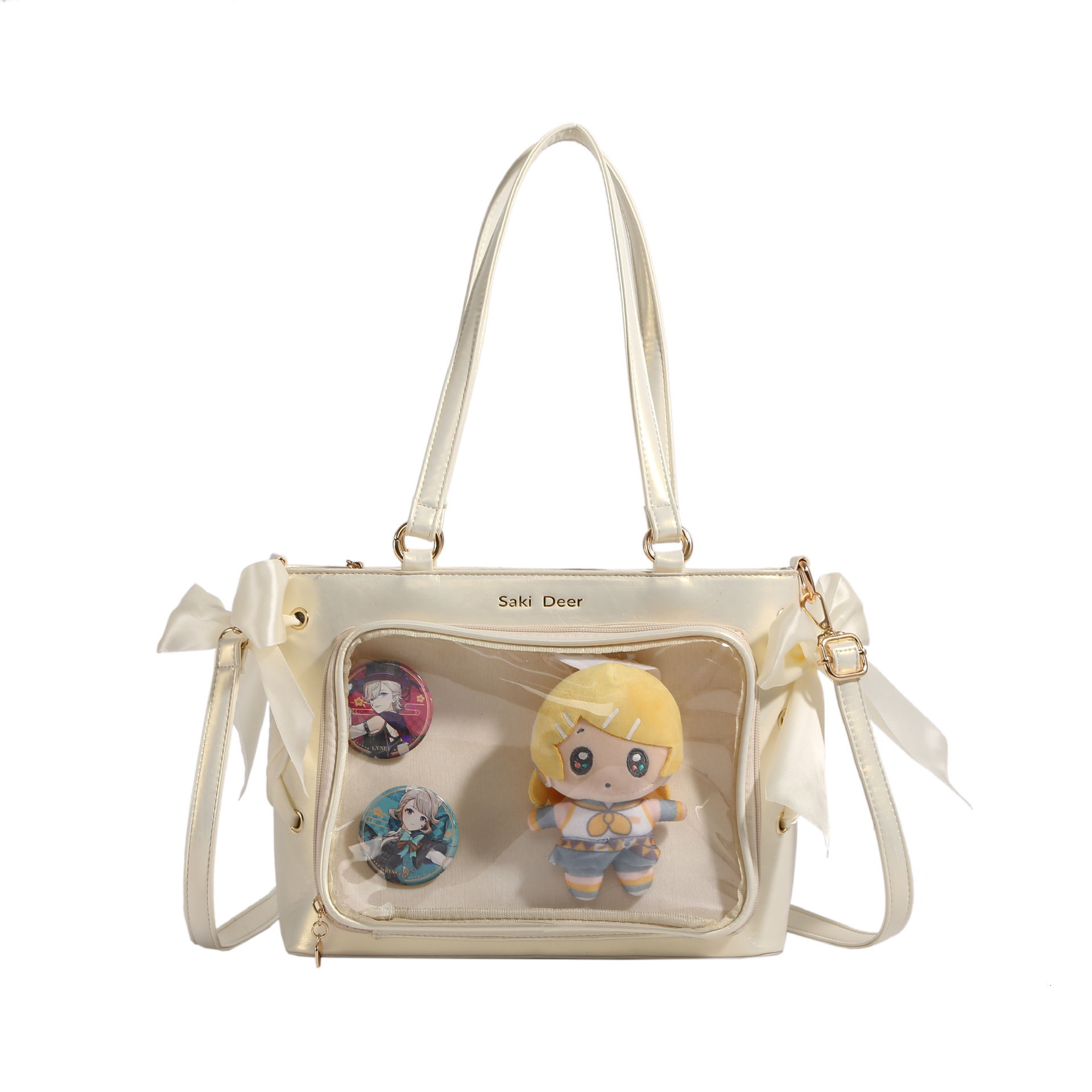 Free Shipping Designer 2025 New Satin Bow Ribbon Shoulder Bag Versatile Fashion Handbag