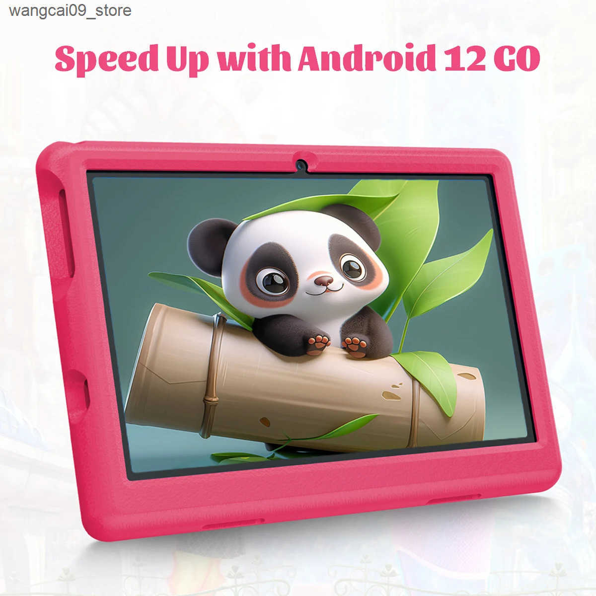 KT1006 10.1 Inch Kids Tablet 6GB RAM 64GB ROM 128GB SD Expand 5000mAh HD Dual Camera With Parental Control Toy Gift for Children z250527