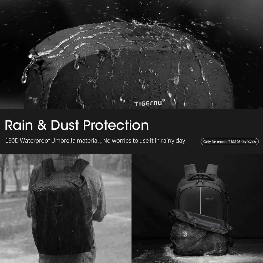 Tigernu Travel Laptop Men TSA Anti Theft Backpack Nylon Backpacks Bag For Schoolbag Knapsack