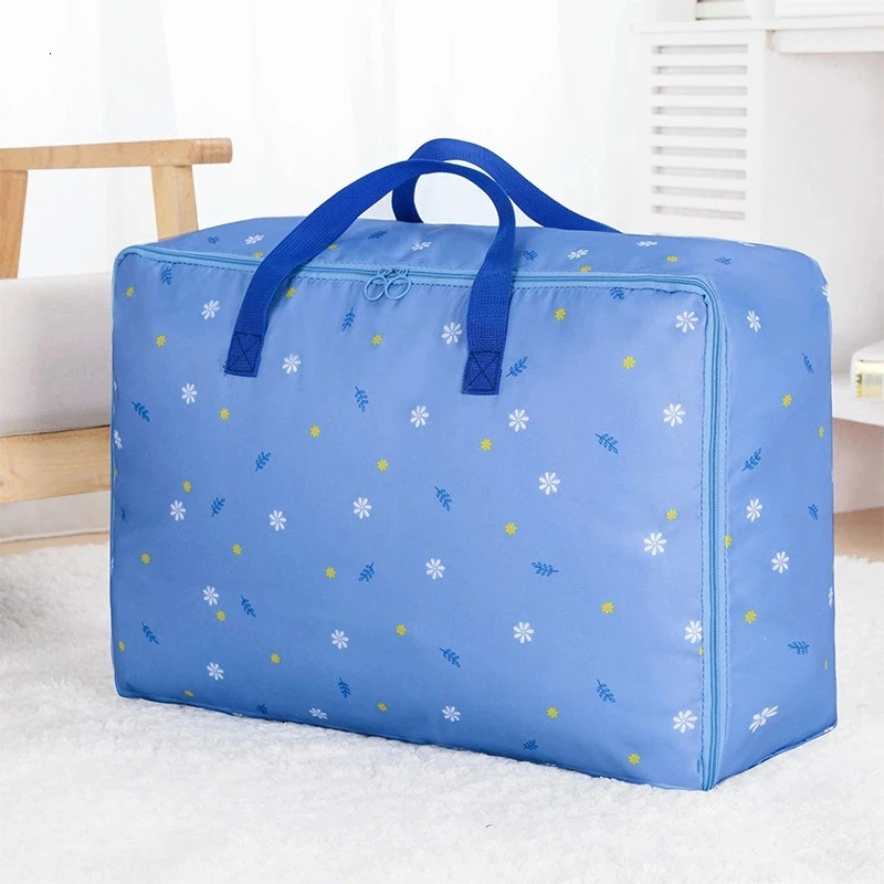 Portable Storage Bag Cartoon Oxford Cloth Quilt Storage Bag Large-Capacity Travel Package Toy Organizing Bag Waterproof Package 250526