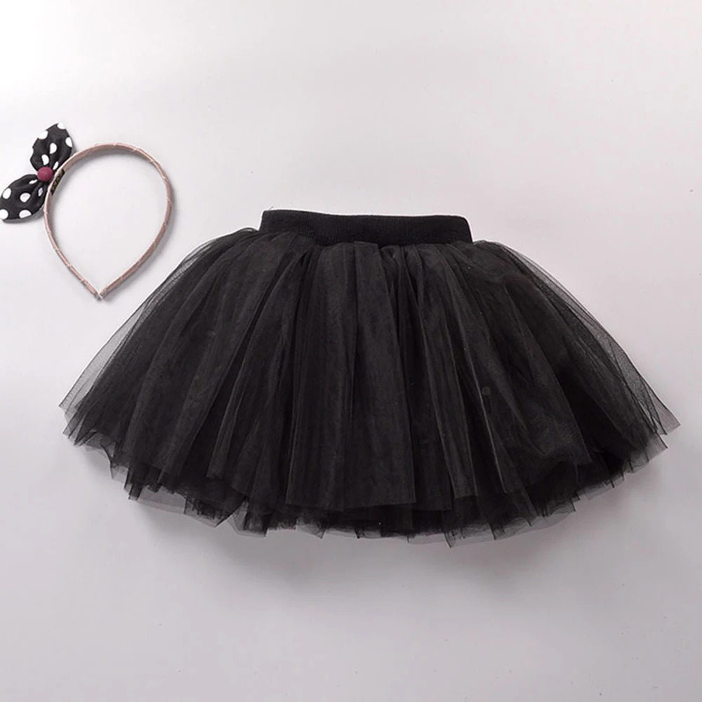 Baby Girls Tutu Fluffy Skirt Toddler Princess Ballet Dance Tulle Mesh Kids Cake Cute Clothes Pettiskirt 250527