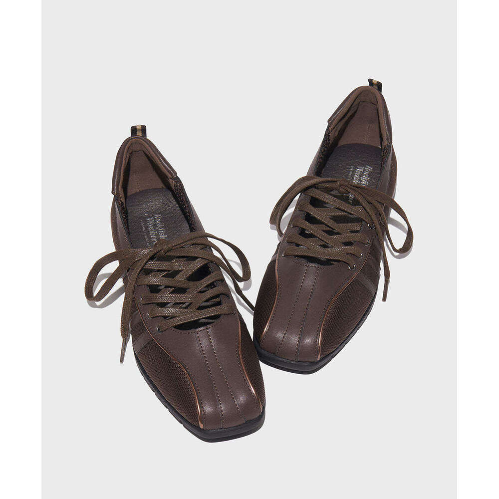 2025 Versatile Mary Jane Korean Niche Square Toe Cross Strap Ballet Shoes Functional Sports
