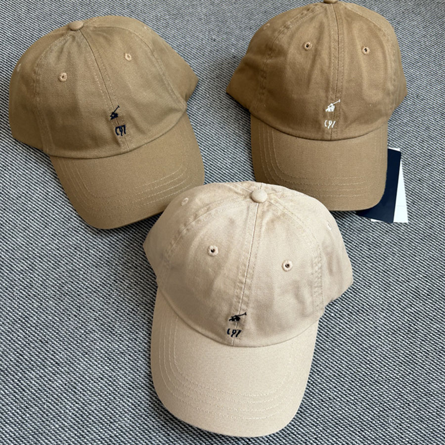 Designer hats Cotton baseball cap Outdoor fashion sunscreen cowboy duck tongue cap men and women couples horse label embroidery washed versatile hat