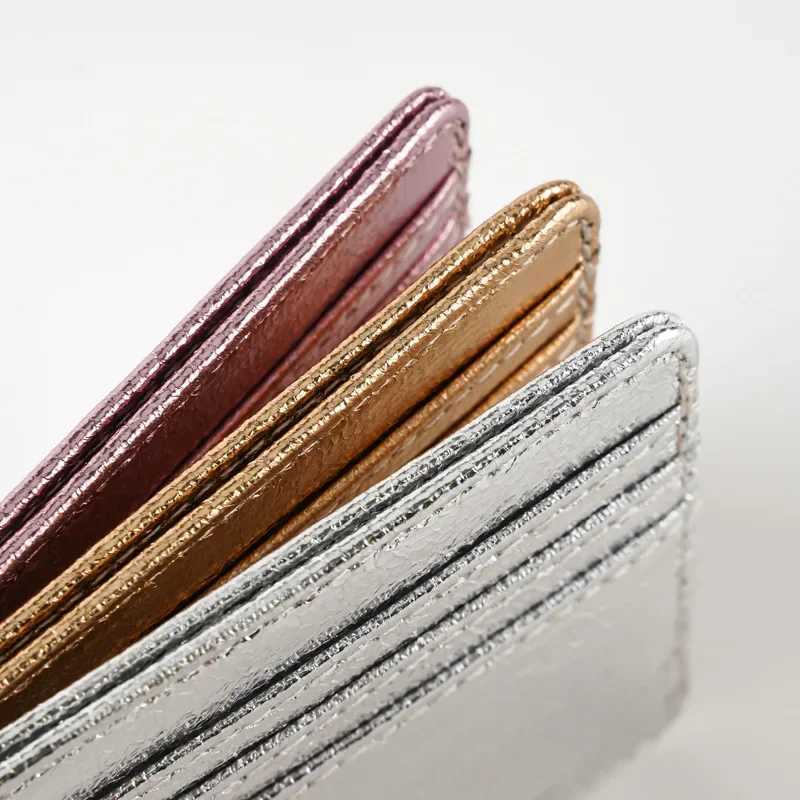 Women Thin Card Holder Wallet Lightweight Multi-Card Holder Case PU Leather Money Coin Holder Purse Bag Z250527