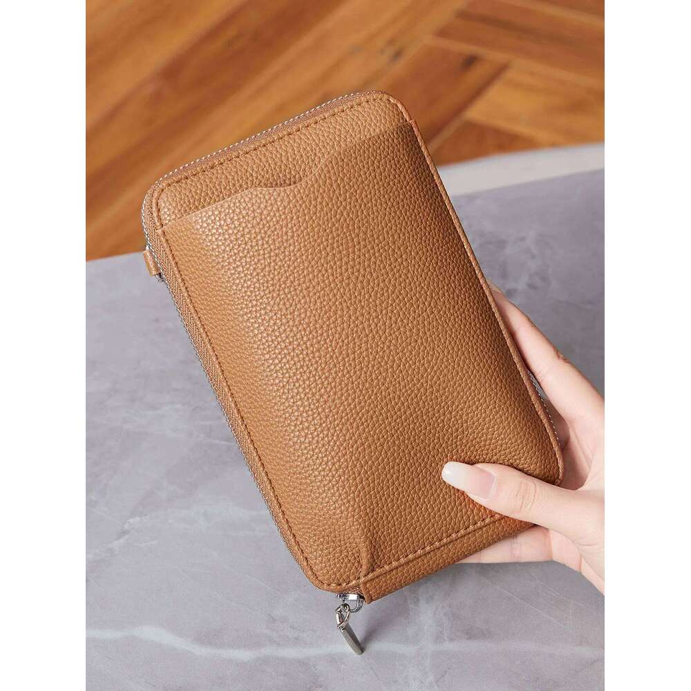 PU Soft Leather Women's Handbag Fashionable Multi Functional Phone Bag Diagonal Strap Single Shoulder Coin Wallet