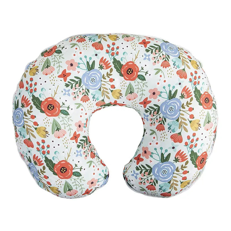 Infant Ushaped Nursing Pillowcase Learn Sit Pillow Coat for born Removable Printed Neck Protection Baby Bedding 250527