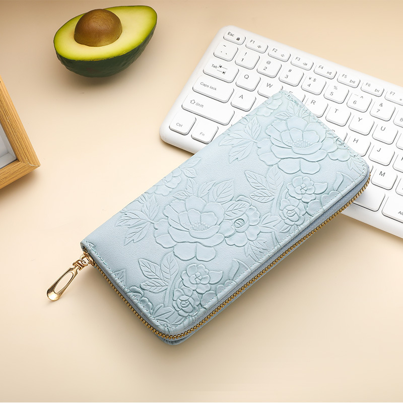 Women s long wallet Korean fashion handbag coin fashion wallet zipper multifunctional fashion women s phone bag designer men s wallet