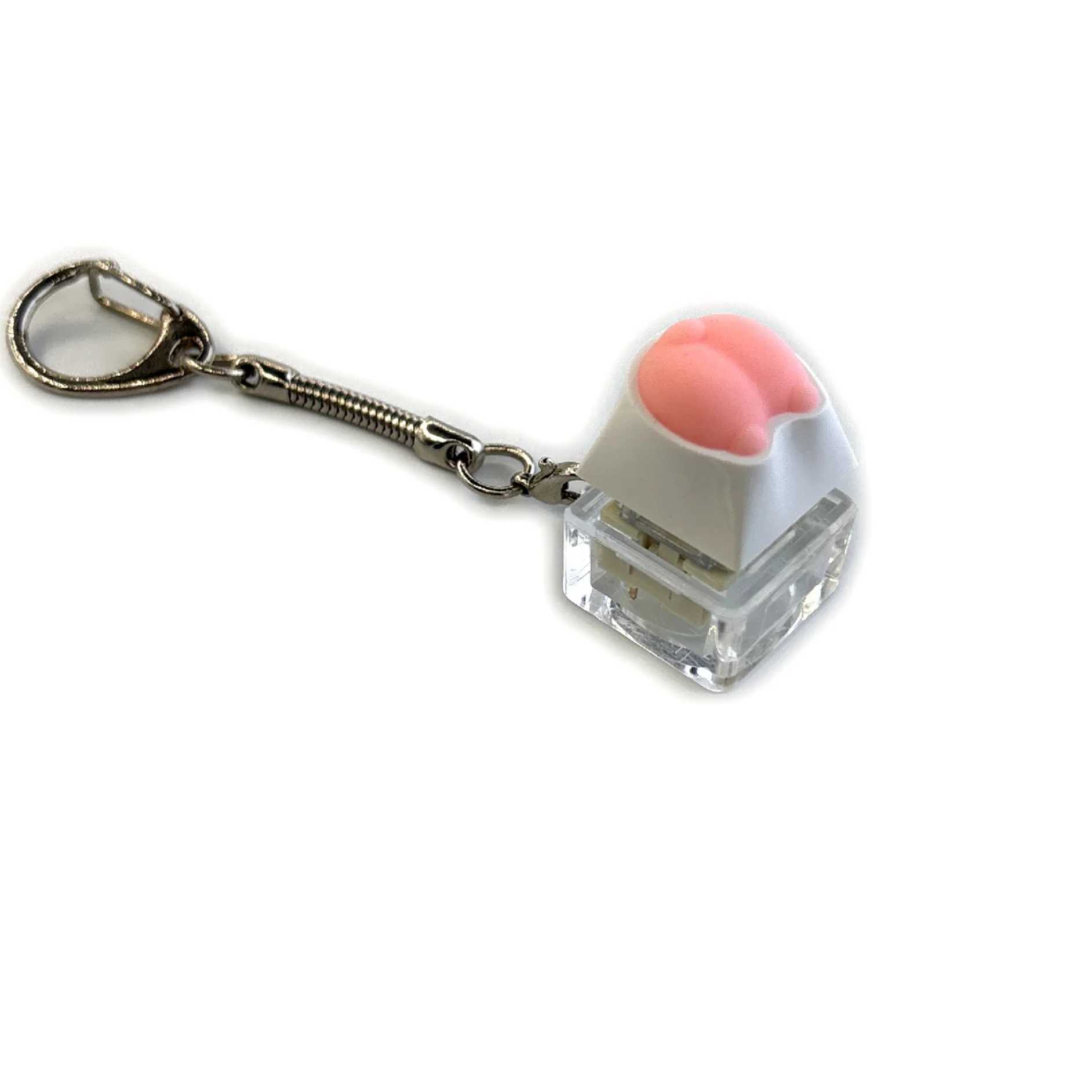 Mechanical Keyboard Key Cap Shaft Tester Keychain Key Ring Fingertip Press Dlow Pressure Toy Novelty Toy W250526