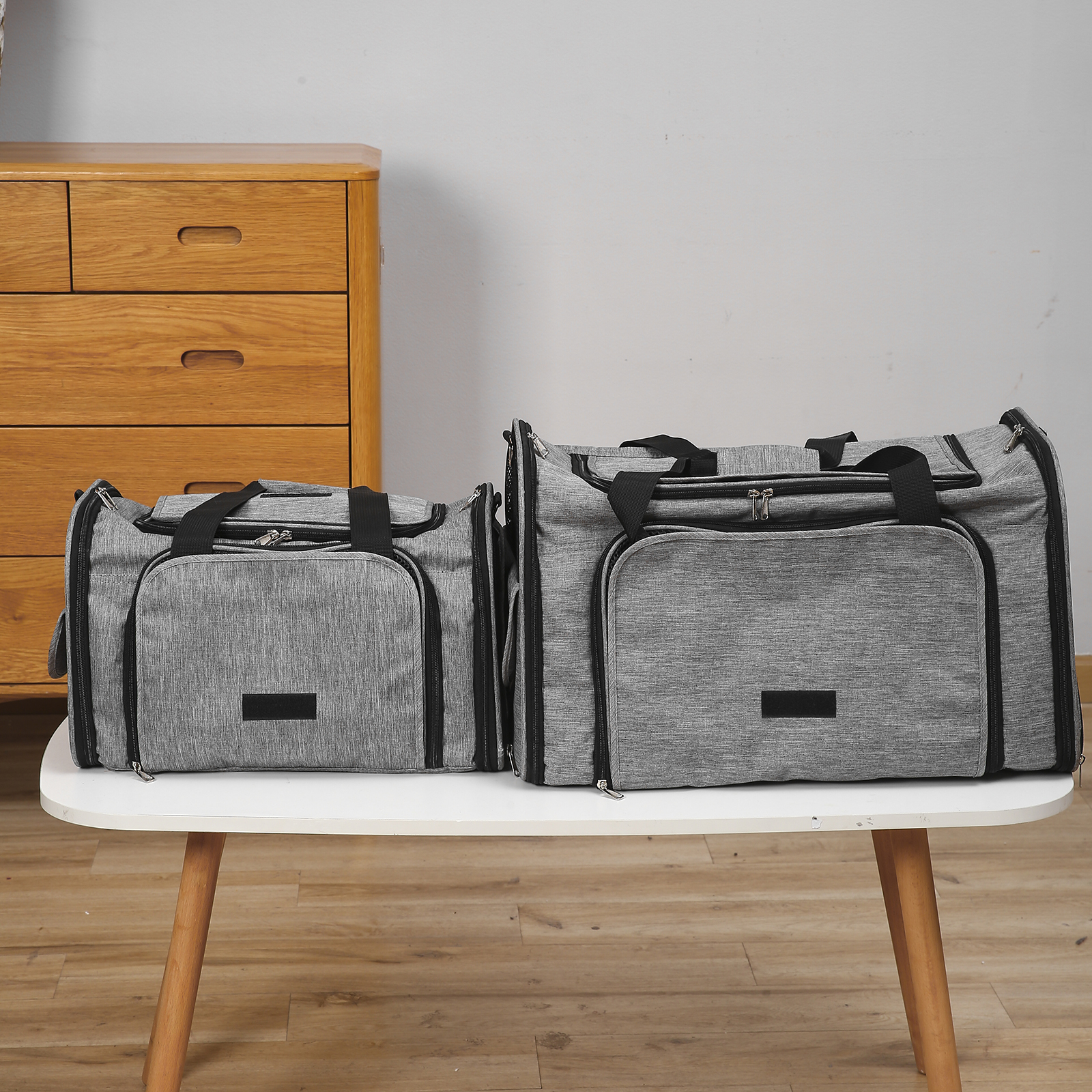 Pet Carrier Bag for Small Medium Cats Dogs Puppies up to 26 Lbs Steel Frame Dog Carrier pricacy-Oriented cat Carrier Collapsible pet Carrier for Easy 
