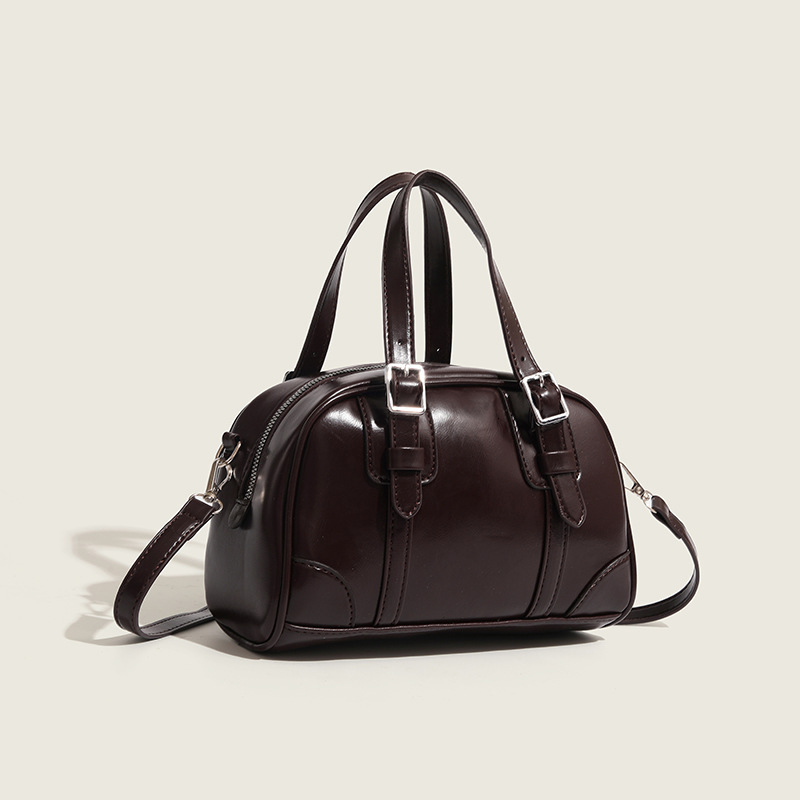 Top brand high-quality new free designer bag 2025 new Korean retro handbag niche multifunctional shoulder width bag new free designer bag